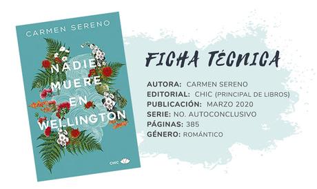 Reseña: NADIE MUERE EN WELLINGTON - Carmen Sereno