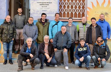 Andrés Bicocca en la asociación Bonsai del Vallès.