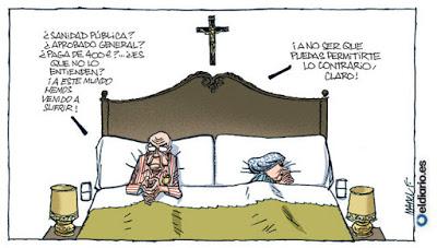 Una monarquía opaca y fuera de control.