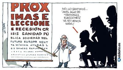 Una monarquía opaca y fuera de control.