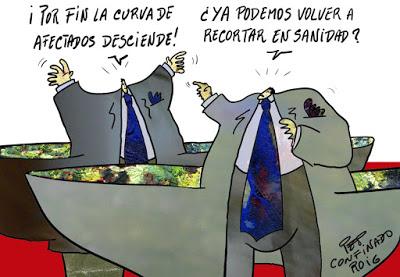 Una monarquía opaca y fuera de control.