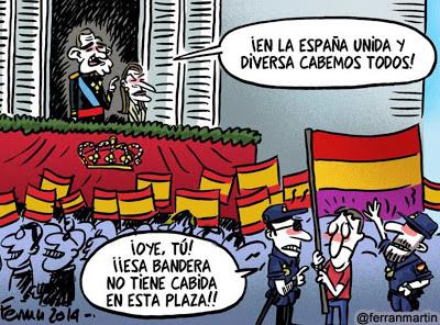 Una monarquía opaca y fuera de control.