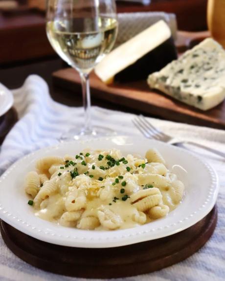 Ñoquis con Salsa 4 Quesos ñoqui ñoquis leche sin papa gnocchi
