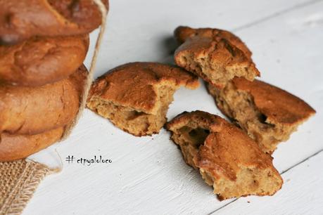 Galletas de crema de cacahuete y plátano