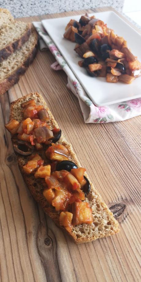 Receta de caponata siciliana, fácil y saludable