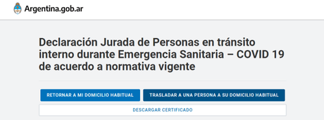 Coronavirus: cómo sacar el permiso excepcional para los varados dentro del país