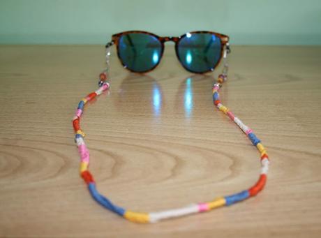 Diy: como hacer un cordón para gafas