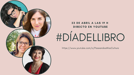 DIRECTO EN YOUTUBE POR DÍA DEL LIBRO DIRECTO EN YOUTUBE POR DÍA DEL LIBRO