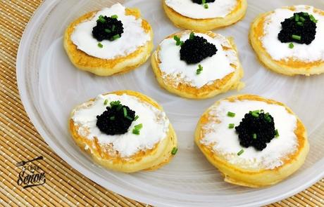 Blinis, la base de una canapé perfecto
