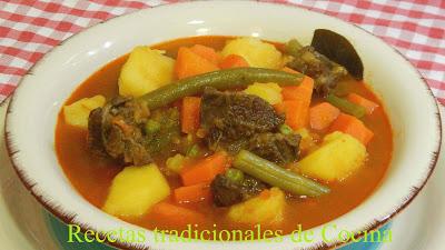 Receta de guiso de carrilladas de ternera muy jugosas y tiernas