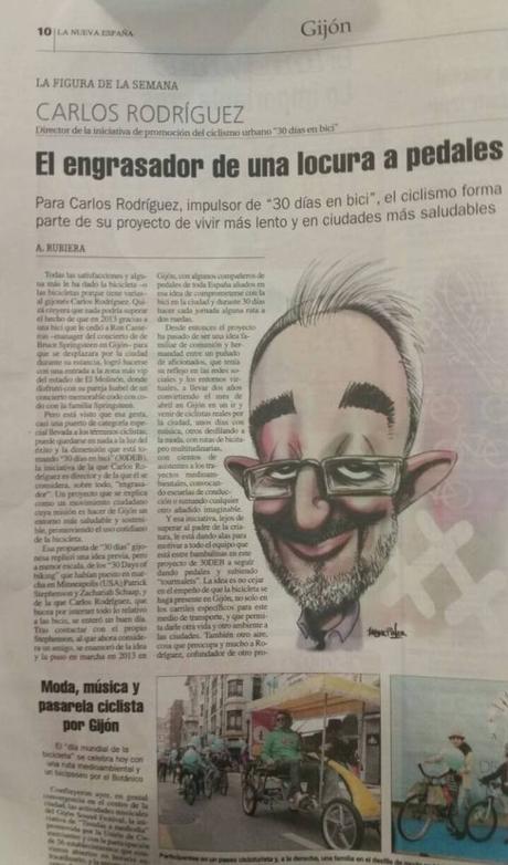 Día 20 de #30díasenbici. Personajes y engrasadores