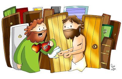 Entra en mi vida sin llamar, con fe te abro mi corazón