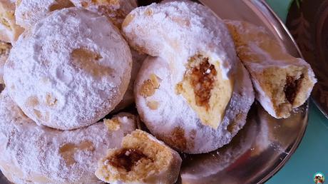 Pastel árabe de queso y pistachos