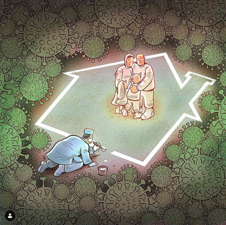 La crisis del #coronavirus y el trabajo de los sanitarios (II) by @alirezapakdel60