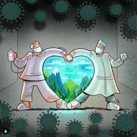 La crisis del #coronavirus y el trabajo de los sanitarios (II) by @alirezapakdel60