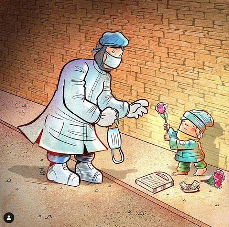 La crisis del #coronavirus y el trabajo de los sanitarios (II) by @alirezapakdel60