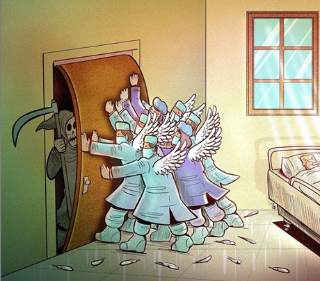 La crisis del #coronavirus y el trabajo de los sanitarios (II) by @alirezapakdel60