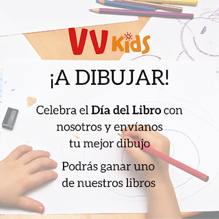 VVKIDS celebra el Día del Libro… ¡dibujando!