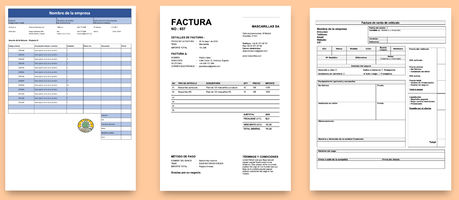 PLANTILLAS DE FACTURAS GRATIS PARA IMPRIMIR