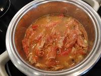 FIDEOS TOSTADOS CON ALI OLI DE PIMIENTOS DEL PIQUILLO Y GAMBONES.