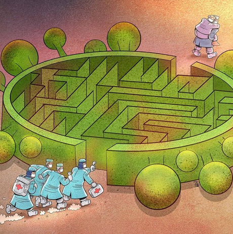 La crisis del #coronavirus y el trabajo de los sanitarios (IV) by @alirezapakdel60