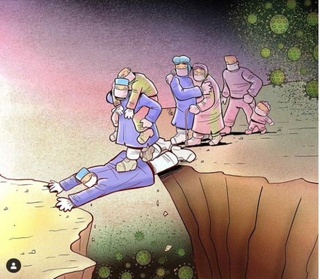 La crisis del #coronavirus y el trabajo de los sanitarios (III) by @alirezapakdel60