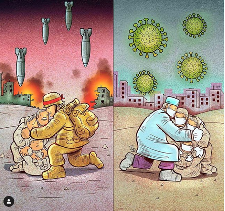 La crisis del #coronavirus y el trabajo de los sanitarios (III) by @alirezapakdel60
