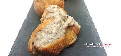 CROQUETAS DE SETAS Y PUERRO