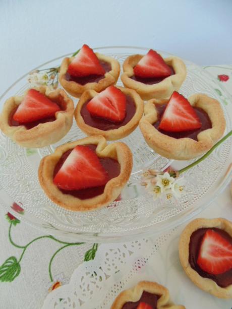 Tartaletas de fresa de las Highlands