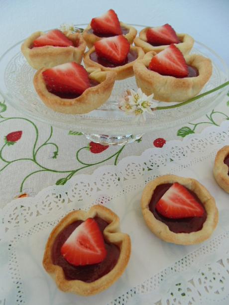 Tartaletas de fresa de las Highlands