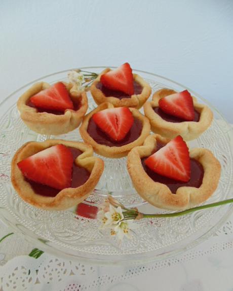 Tartaletas de fresa de las Highlands