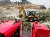 Continúa trabajo coordinado entre conagua caem para limpiar presa madín