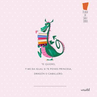 Haz tu pedido especial SANT JORDI de Ediciones Versátil. Sin gastos de envío