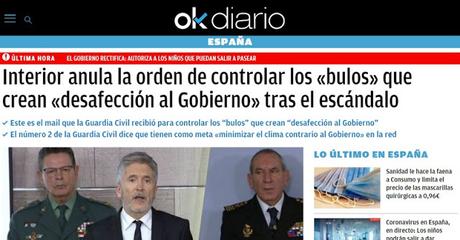 España se levanta contra la censura y Marlasca se ve obligado a rectificar. España se levanta contra la censura y Marlasca se ve obligado a rectificar.