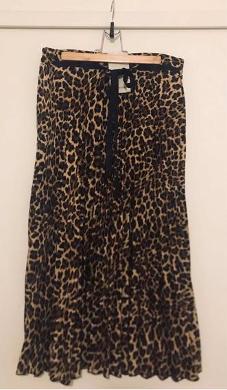 Falda Bermuda Estampada Zara