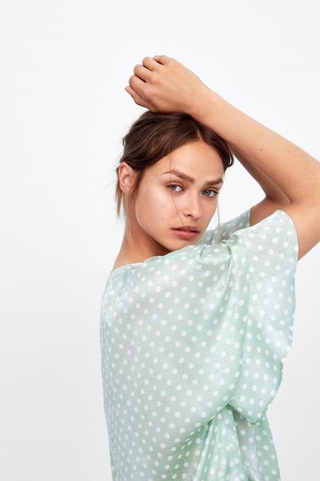 Falda Bermuda Estampada Zara