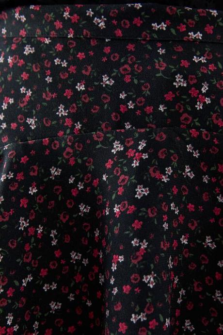 Falda Bermuda Estampada Zara