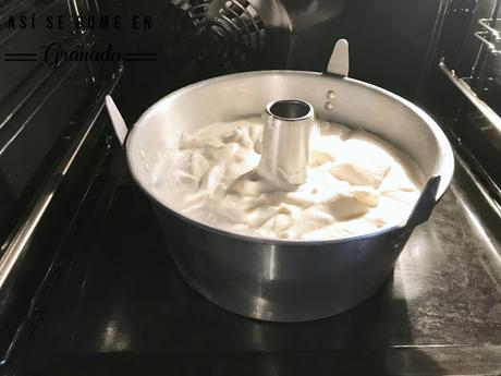 Angel food de naranja sin gluten Angel food de naranja sin gluten