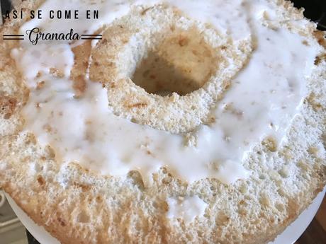 Angel food de naranja sin gluten Angel food de naranja sin gluten