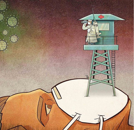 La crisis del #coronavirus y el trabajo de los sanitarios (V) by @alirezapakdel60