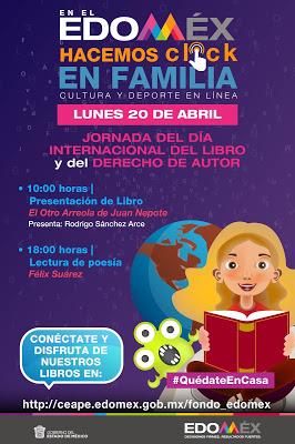 CELEBRA SECRETARÍA DE CULTURA Y DEPORTE DÍA INTERNACIONAL DEL LIBRO