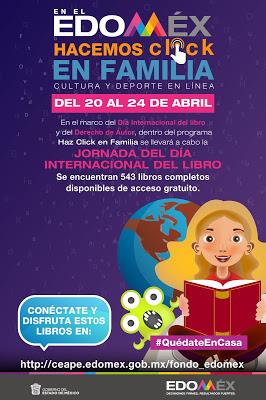 CELEBRA SECRETARÍA DE CULTURA Y DEPORTE DÍA INTERNACIONAL DEL LIBRO