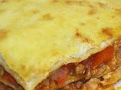 Lasaña carne queso