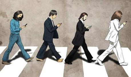 Un poco de humor con los Beatles