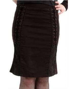 Falda Tubo Encaje