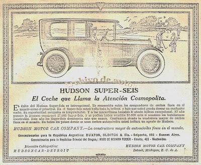Hudson Super Six de 1917 Hudson Super Six de 1917
