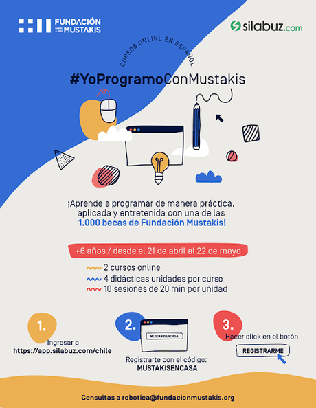 Invitación para postular a una de las 1000 becas sobre computación de la Fundación Mustakis. Invitación para postular a una de las 1000 becas sobre computación de la Fundación Mustakis.