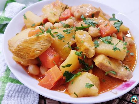 Estofado de pechugas de pollo Estofado de pechugas de pollo