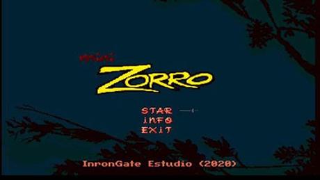 Mini Zorro, lo último de Iron Gate ya disponible para ordenadores Amiga Mini Zorro, lo último de Iron Gate ya disponible para ordenadores Amiga
