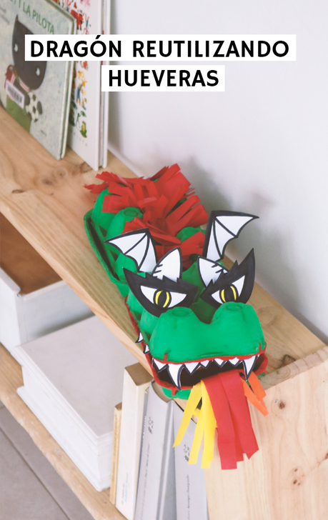Un dragón upcycled para este Sant Jordi en casa